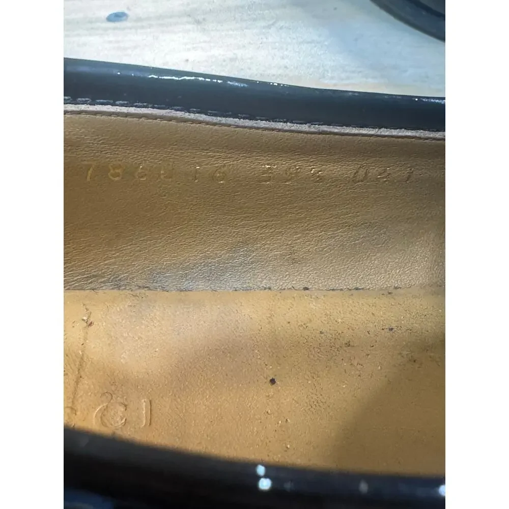 Vintage Gucci patent leather horsebit loafer size 39.5 euro - Picture 5 of 8